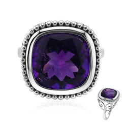 Anello in argento con Ametista del Marocco