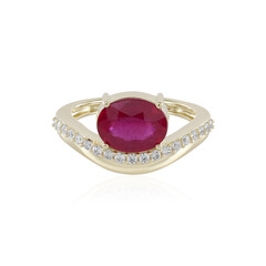 Anello in oro con Rubino del Madagascar (de Melo)