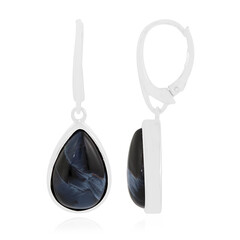 Orecchini in argento con Pietersite