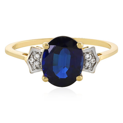 Anello in oro con Cianite (Odyssey by Hannah)