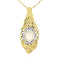 Collana in argento con Opale di Welo