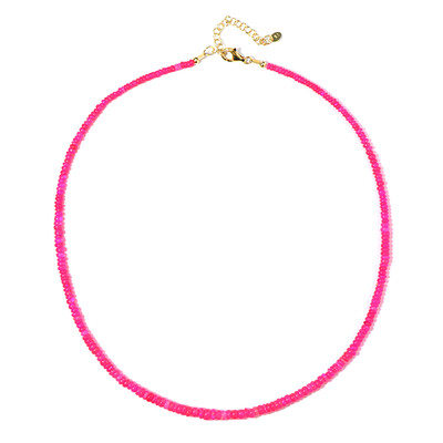 Collana in argento con Opale Rosa