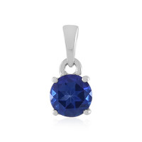 Ciondolo in argento con Topazio Blu Royal
