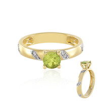 Anello in argento con Peridoto