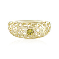 Anello in oro con Diamante Giallo I2 (Ornaments by de Melo)
