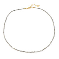 Collana in argento con Diamante Argentato