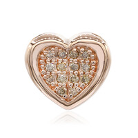 Ciondolo in oro con Diamante Rose de France SI1 di Argyle