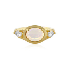 Anello in argento con Opale di Welo