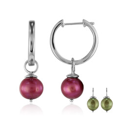 Orecchini in argento con Perla di Acqua Dolce