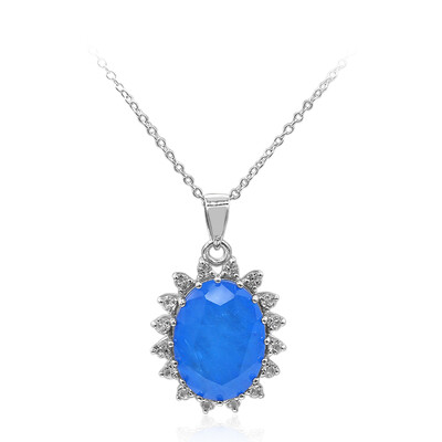 Collana in argento con Quarzo Azzurro