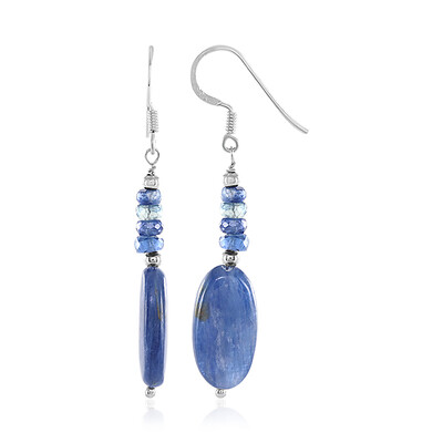 Orecchini in argento con Cianite