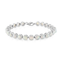 Bracciale in argento con Opale di Welo