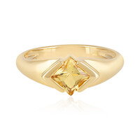 Anello in argento con Berillo Giallo