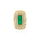Ciondolo in argento con Onice Verde (MONOSONO COLLECTION)