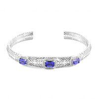 Bracciale in oro con Tanzanite (Ornaments by de Melo)