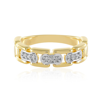 Anello in argento con Diamante I3 (J)