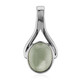 Ciondolo in argento con Prehnite