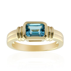 Anello in oro con Topazio Marambaia