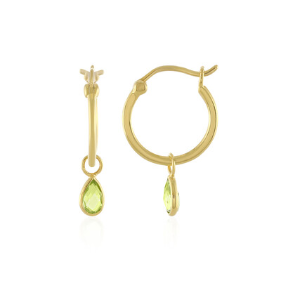 Orecchini in argento con Peridoto