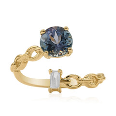 Anello in oro con Tanzanite (non riscaldata) (CIRARI)