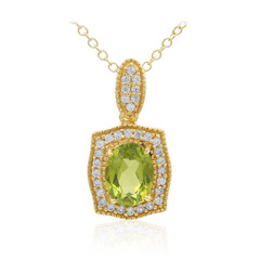 Collana in argento con Peridoto