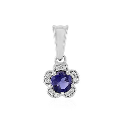 Ciondolo in argento con Iolite