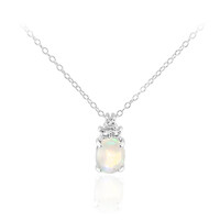 Collana in argento con Opale di Welo