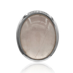 Ciondolo in argento con Quarzo Rosa
