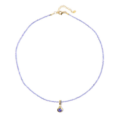 Collana in argento con Tanzanite