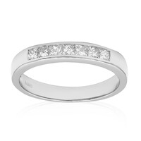 Anello in platino con Diamante SI2 (G)