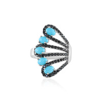 Anello in argento con Turchese Sleeping Beauty