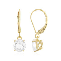 Orecchini in argento con Petalite