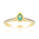 Anello in argento con Smeraldo Zambia