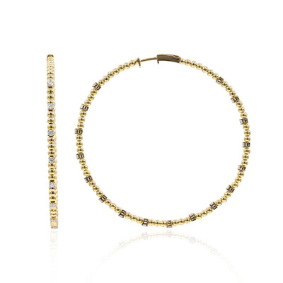 Orecchini in oro con Diamante I1 (H) (CIRARI)
