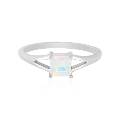 Anello in argento con Opale di Welo