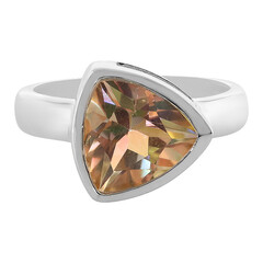 Anello in argento con Quarzo Luna
