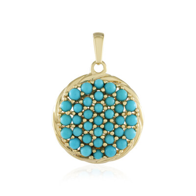 Ciondolo in argento con Turchese Sleeping Beauty