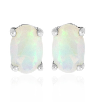 Orecchini in argento con Opale di Welo