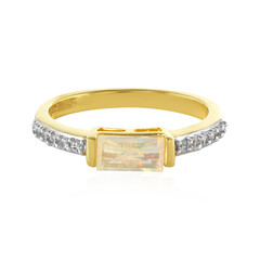 Anello in argento con Opale di Welo