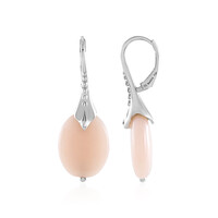 Orecchini in argento con Opale Rosa