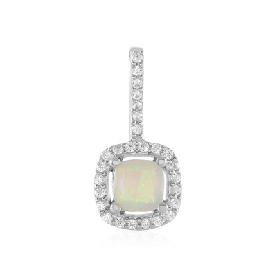 Ciondolo in argento con Opale di Welo