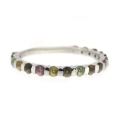 Anello in argento con Tormalina