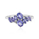 Anello in argento con Tanzanite