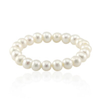 Anello con Perla d'Acqua Dolce Bianca (TPC)