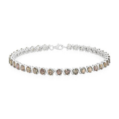 Bracciale in argento con Zaffiro Cangiante (non riscaldato)