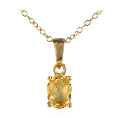 Collana in argento con Citrino