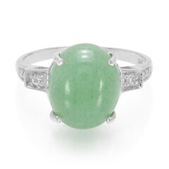 Anello in argento con Avventurina
