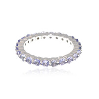 Anello in argento con Tanzanite