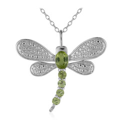 Collana in argento con Peridoto