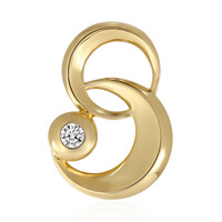 Ciondolo in oro con Diamante SI1 (G)